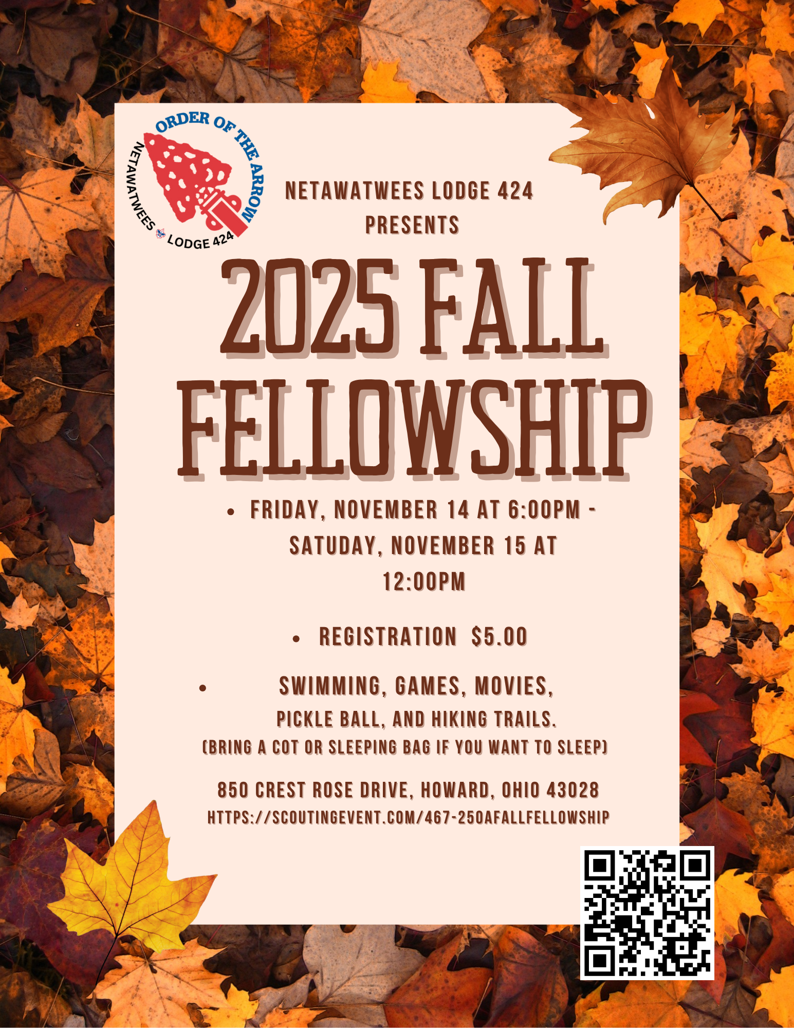 Fall Fellowship